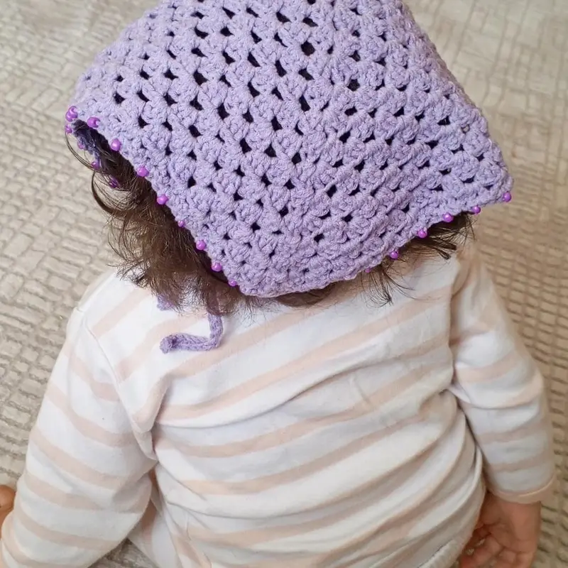 Bandana – Örgü toka ve saç bandı modeli, @ssemana
