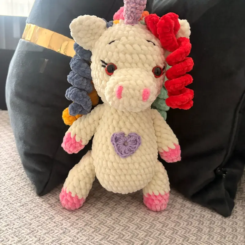 Unicorn – Amigurumi bebek ve karakter modeli, @7vf5swf5sw