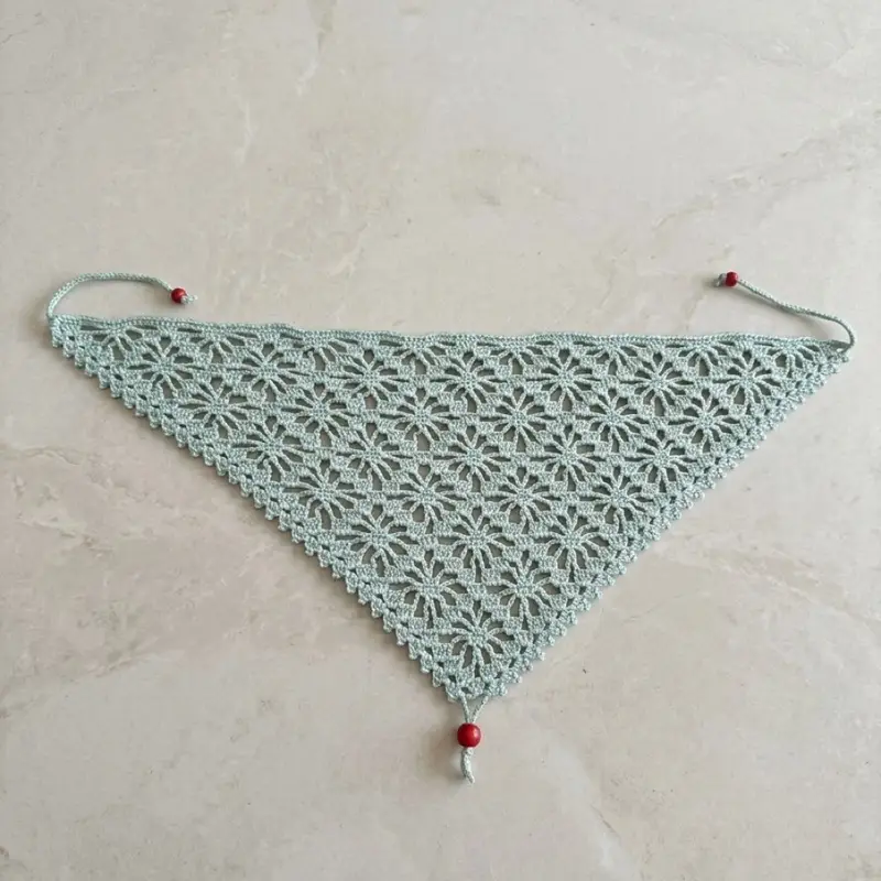 Üçgen bandana – Örgü toka ve saç bandı modeli, @8hk925c6bt