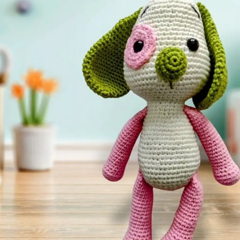 Amigurami Şirin köpüş – Amigurumi hayvan modeli, @morpembesanat
