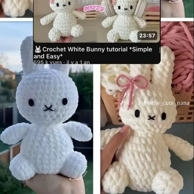 Tavşan – Amigurumi hayvan modeli, @haleebrartas091