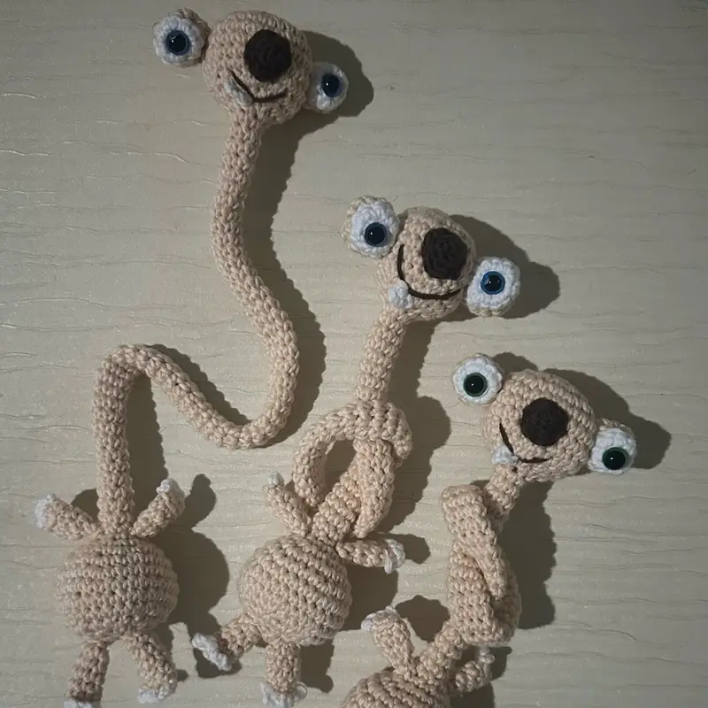 Sid charm – Amigurumi anahtarlık ve çanta süsü modeli, @birfincan_ilmek