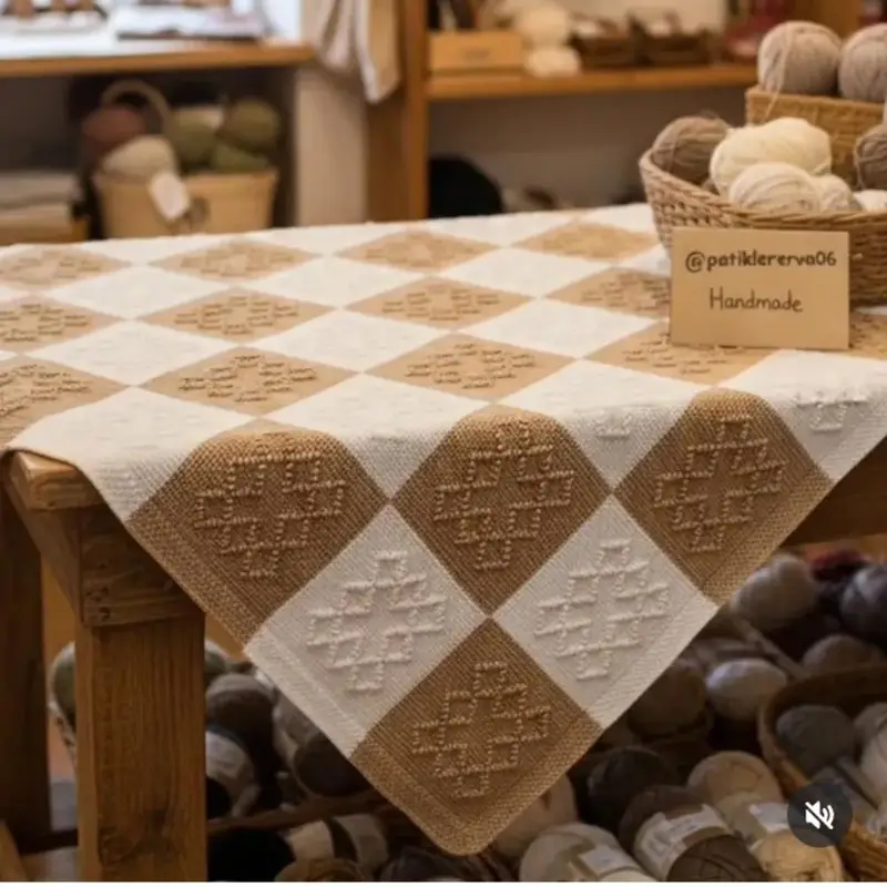 Battaniye – Örgü battaniye ve motif modeli, @patiklererva06