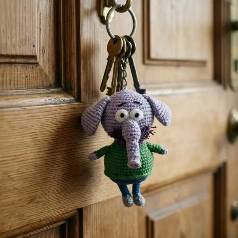 Fil necati – Amigurumi anahtarlık ve çanta süsü modeli, @sema01