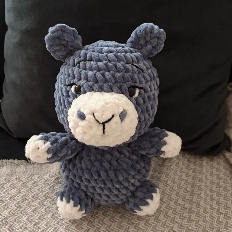 Su aygırı – Amigurumi hayvan modeli, @7vf5swf5sw
