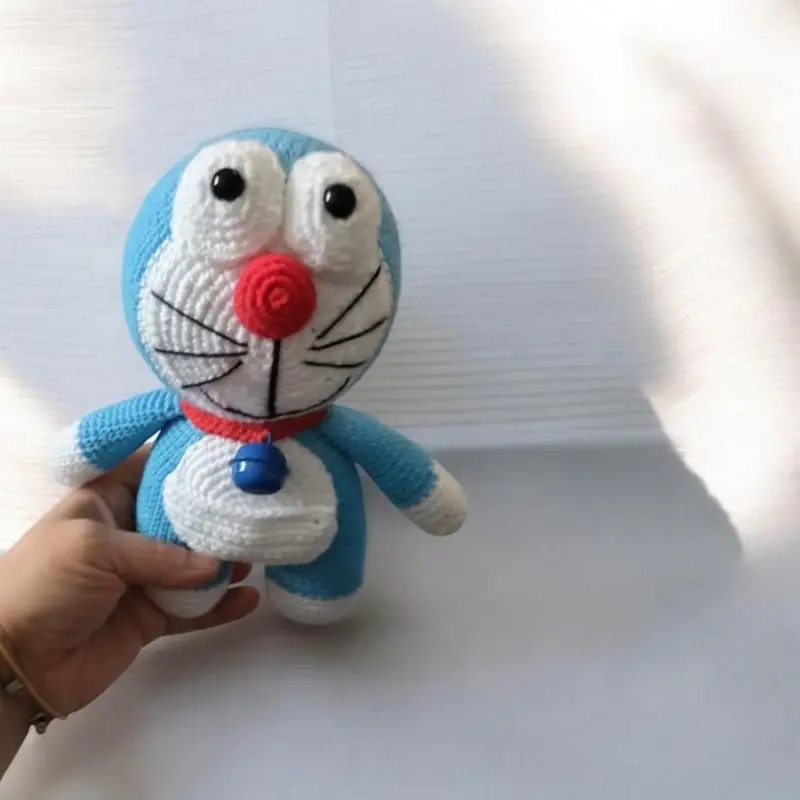 Doraemon oyuncak – Amigurumi hayvan modeli, @morpembesanat