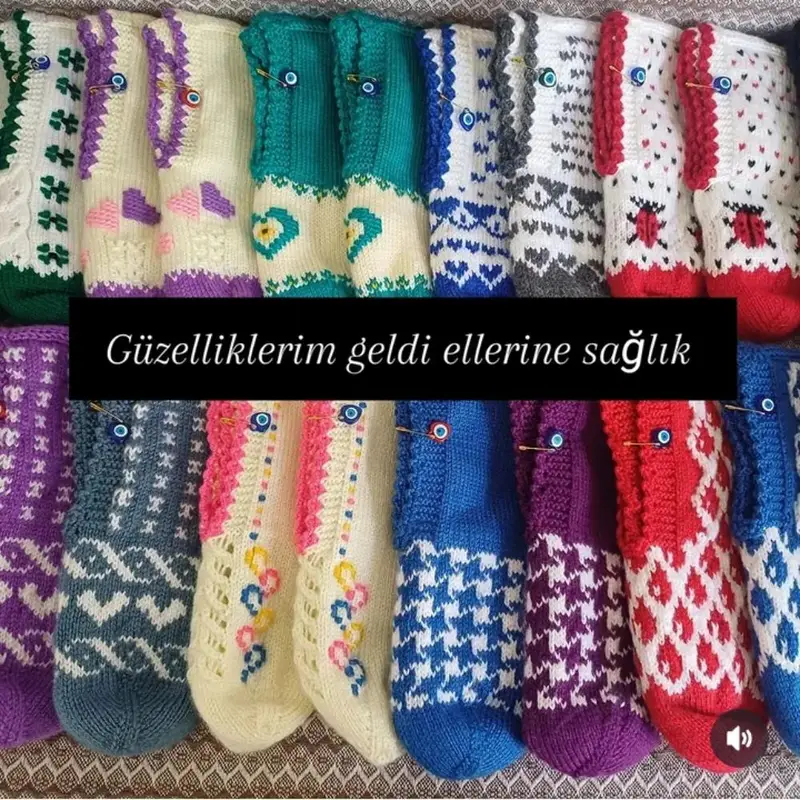 5 şiş patikler – Örgü patik ve çorap modeli, @patiklererva06