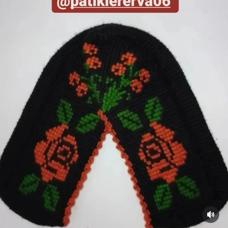 Tunus patik – Örgü patik ve çorap modeli, @patiklererva06