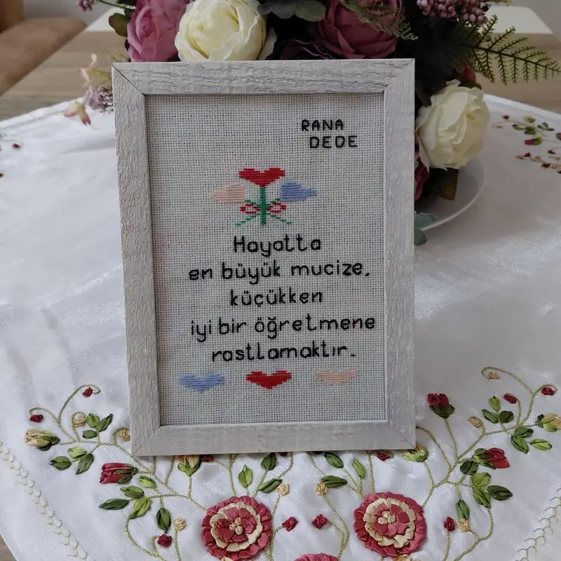 Kanaviçe – Etamin pano ve tablo modeli, @aysedede1