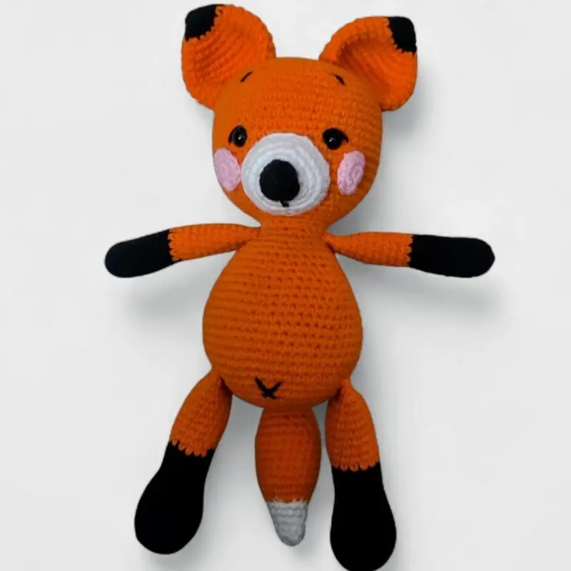 Amigurami oyuncak tilki – Amigurumi hayvan modeli, @morpembesanat