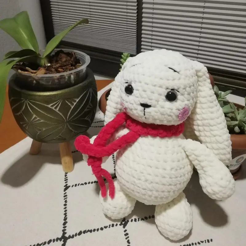 Kadife tavşan – Amigurumi hayvan modeli, @suyuk80