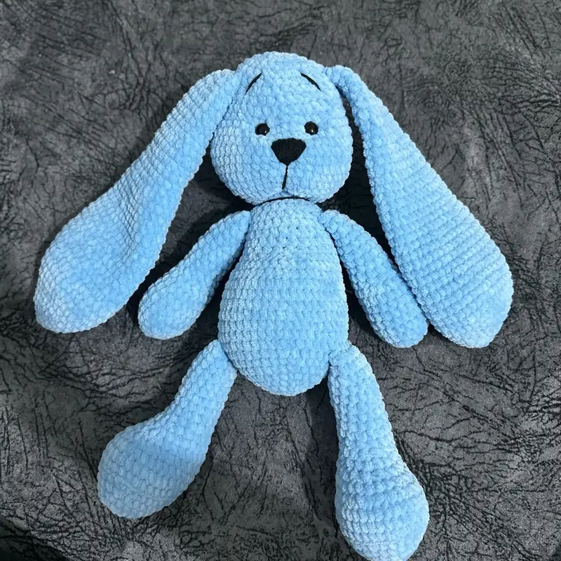 Uzun Kulak Tavşan – Amigurumi çıngırak ve uyku arkadaşı modeli, @asyanurss