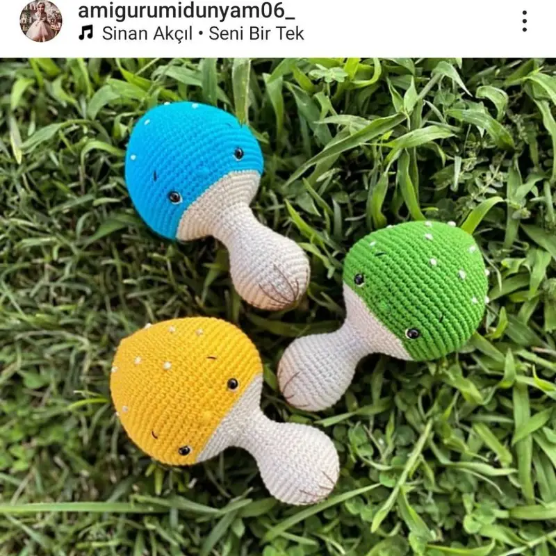 Amigurimi – Amigurumi çıngırak ve uyku arkadaşı modeli, @zeyno54