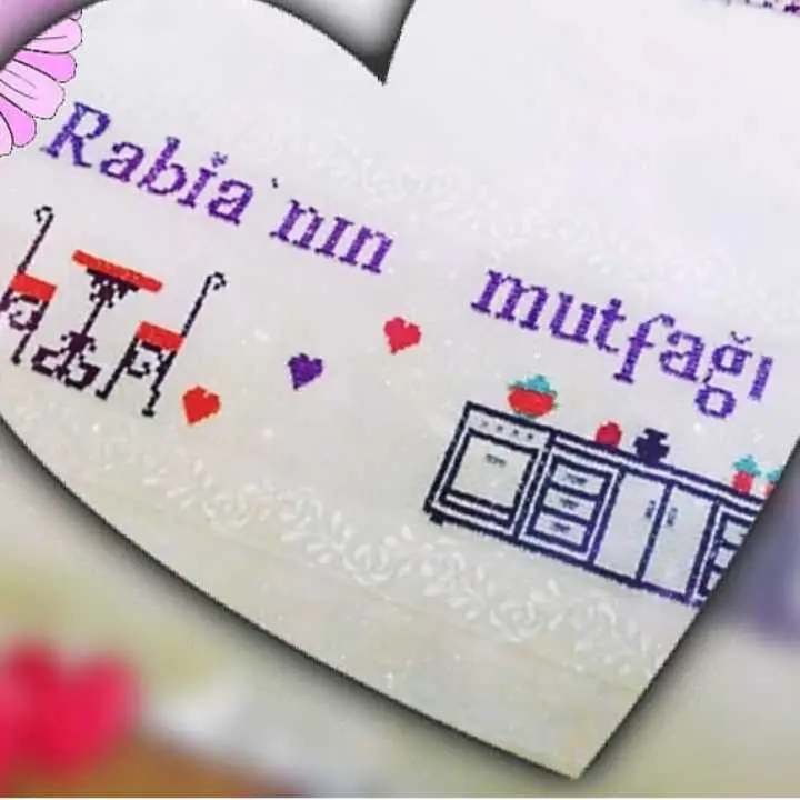 Etamin işleme – Etamin havlu ve seccade modeli, @elemegim4544