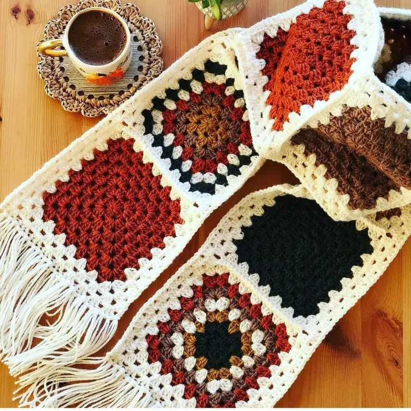 Örgü atkı – Örgü atkı ve şal modeli, @zeyno54
