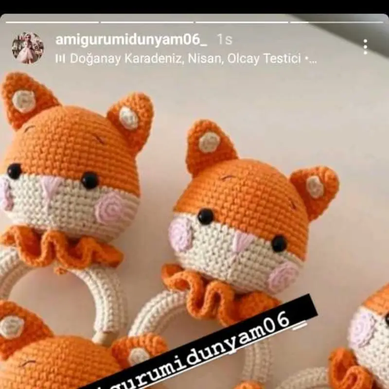 Amigurimi – Amigurumi çıngırak ve uyku arkadaşı modeli, @zeyno54