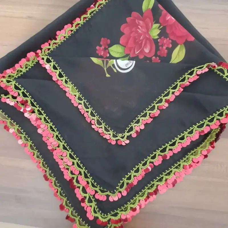 Tığ ile Yapılmış Çeyizlik Yazma – Tığ oyası modeli, @zeliha